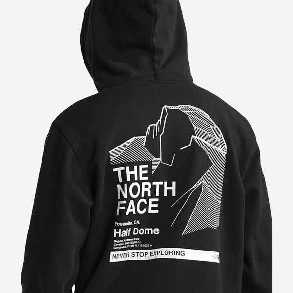 Худи TNF Places We Love Hoodie (Мужской; XL; Black-White)
